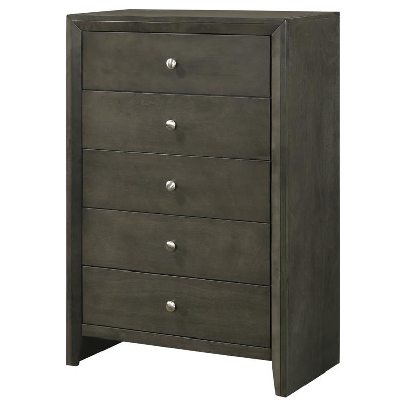 Serenity 5-drawer Chest Mod Grey (215845)