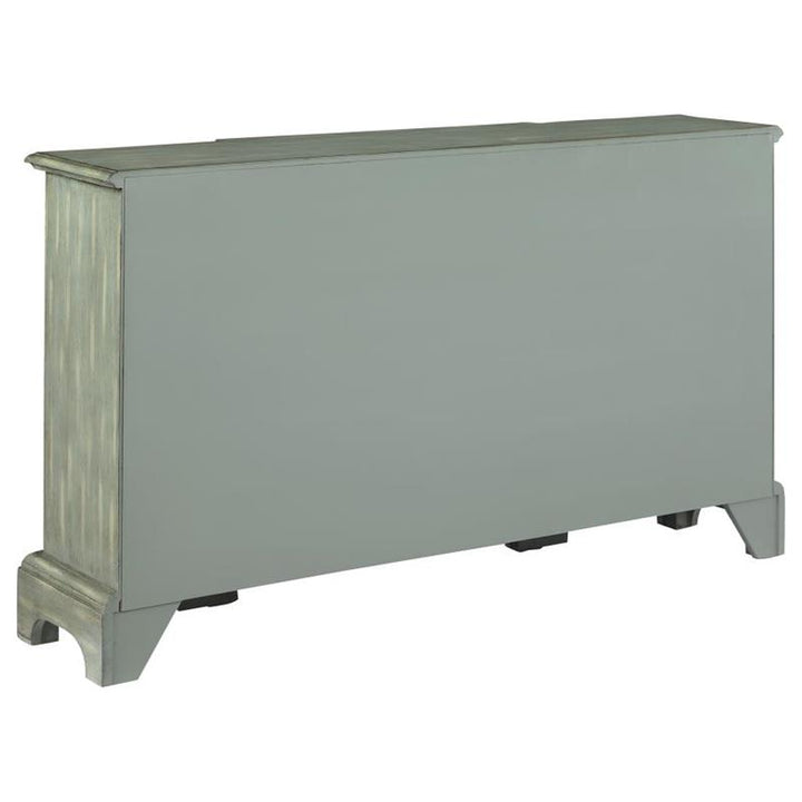 Erigeron 4-door Accent Cabinet Grey (950822)