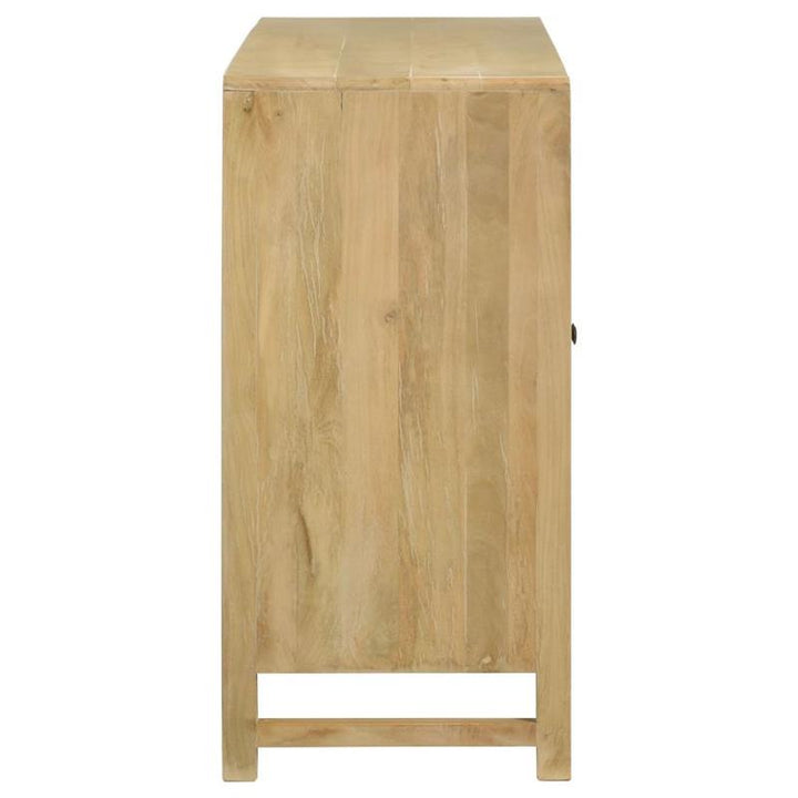 Zamora Rectangular 3-door Accent Cabinet Natural (953556)