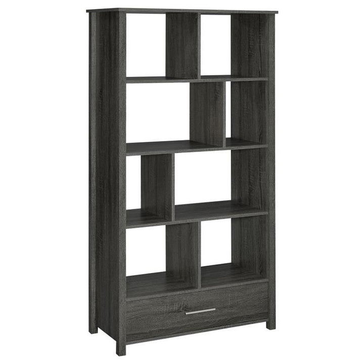 Dylan Rectangular 8-shelf Bookcase (801577)