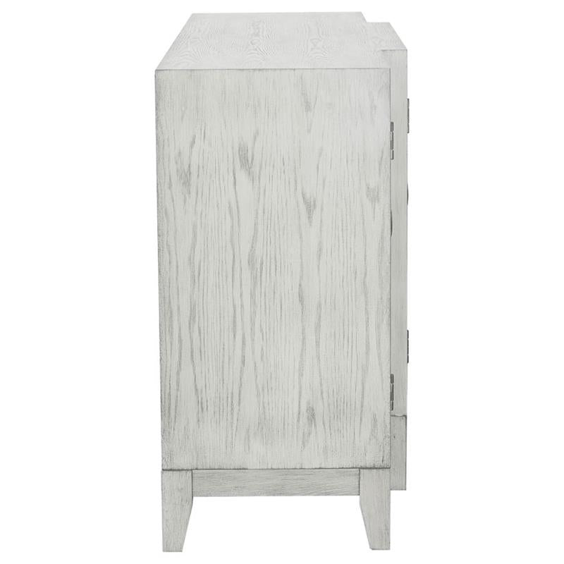 Mckellen 4-door Accent Cabinet Antique White (953376)