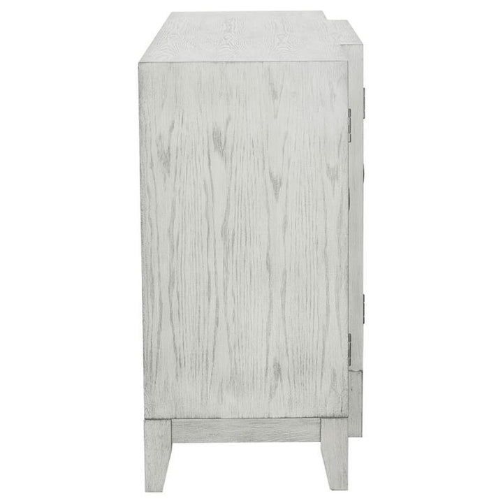 Mckellen 4-door Accent Cabinet Antique White (953376)