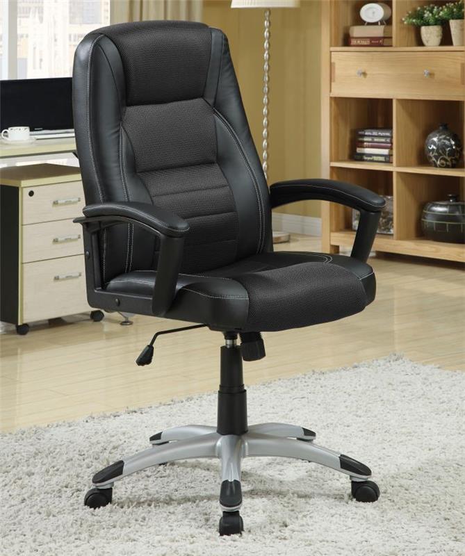 Dione Adjustable Height Office Chair Black (800209)