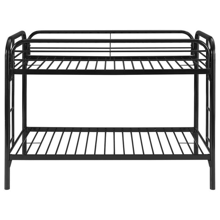 Morgan Twin Over Twin Bunk Bed Black (2256K)