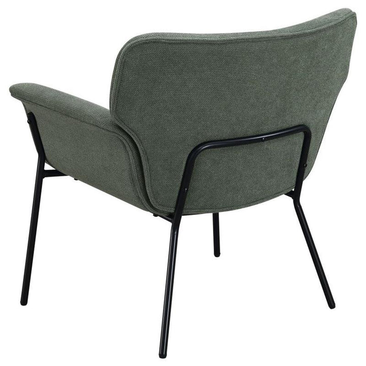 Davina Upholstered Flared Arms Accent Chair Ivy (905613)