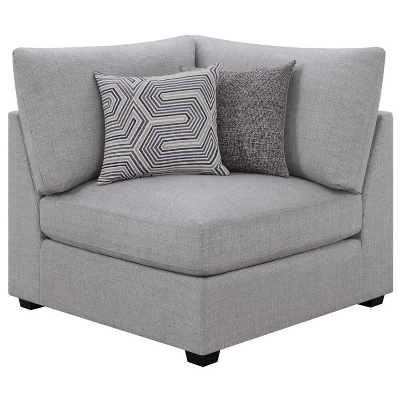 Cambria 6-piece Upholstered Modular Sectional Grey (551511-SET)