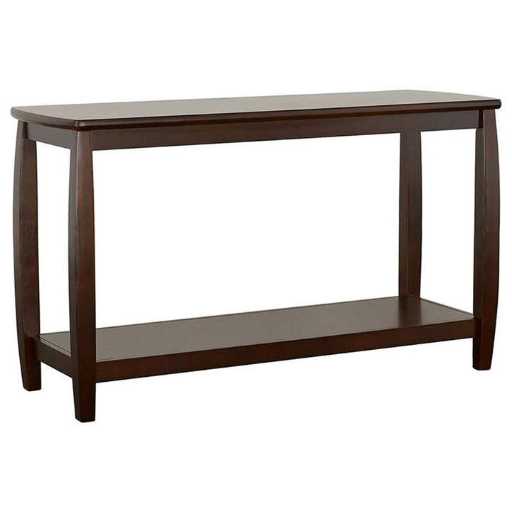 Dixon Rectangular Sofa Table with Lower Shelf Espresso (701079)