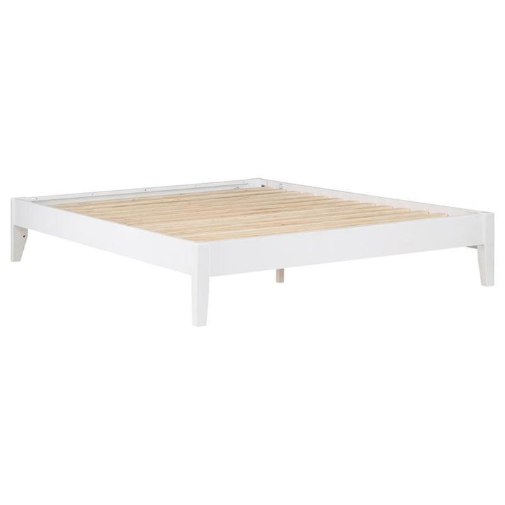 Hounslow Platform California King Bed White (306128KW)