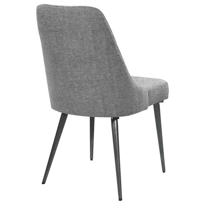 Alan Upholstered Dining Chairs Grey (Set of 2) (190442)