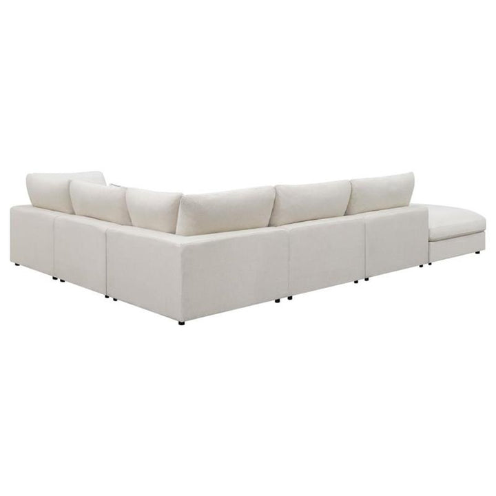 Serene 6-piece Upholstered Modular Sectional Beige (551321-SET)