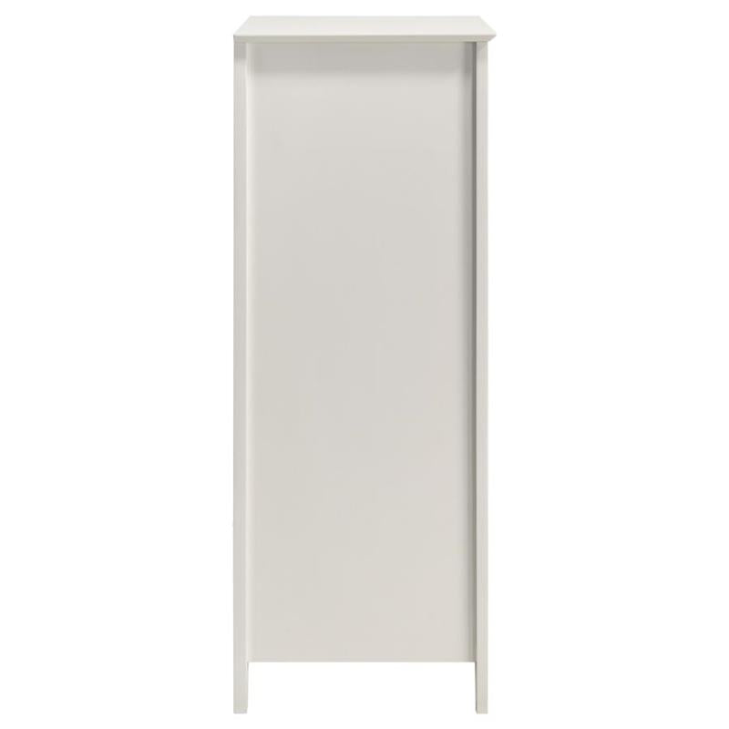 Selena 5-drawer Chest Cream White (400235)