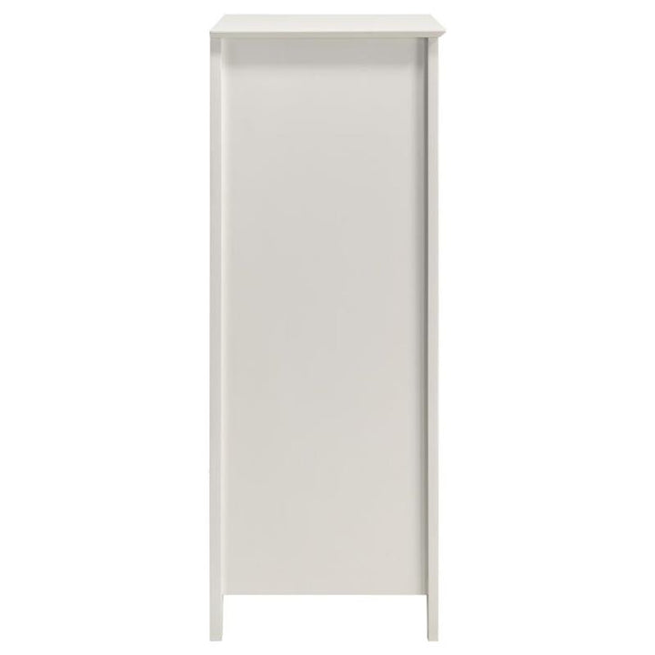 Selena 5-drawer Chest Cream White (400235)