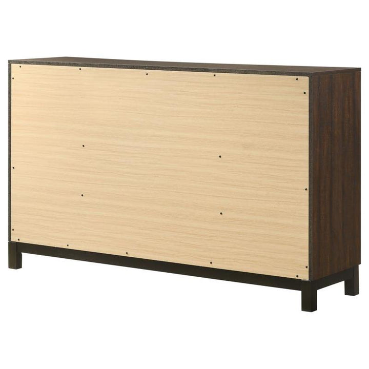 Edmonton 6-drawer Dresser Rustic Tobacco (204353)