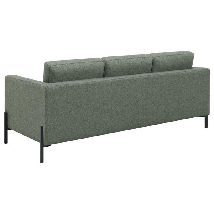 Tilly 2-piece Upholstered Track Arms Sofa Set Sage (509904-S2)