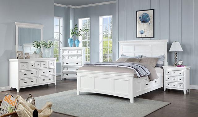 Castile (CM7413WH-EK-BED)