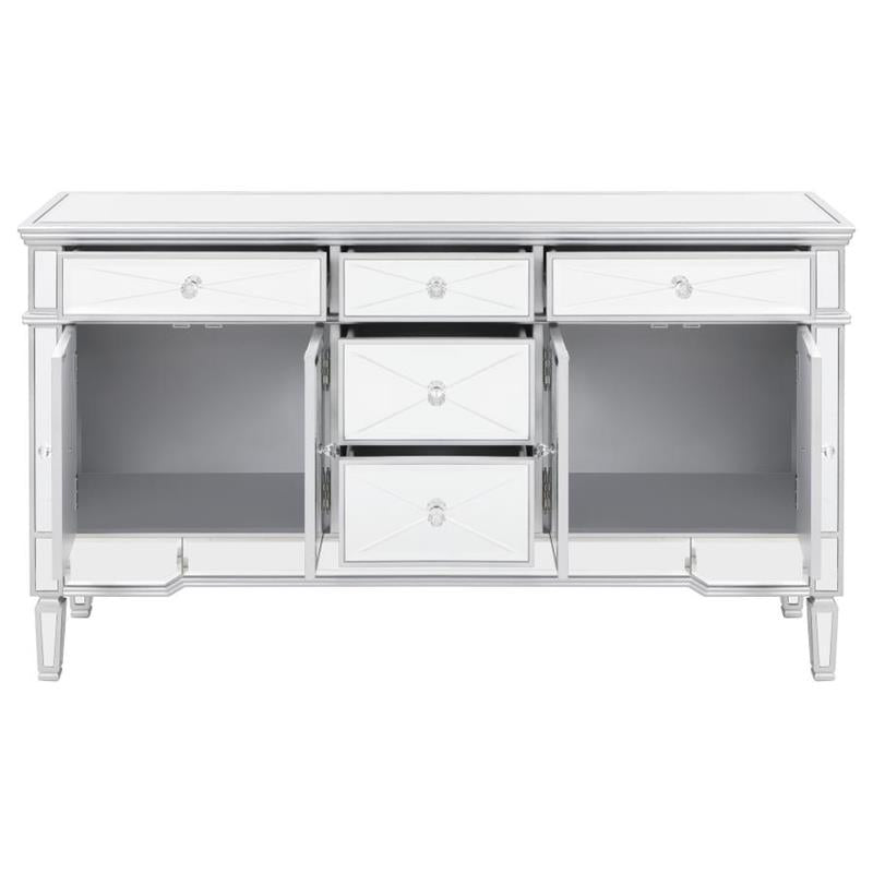 Duchess 5-drawer Accent Cabinet Silver (950849)