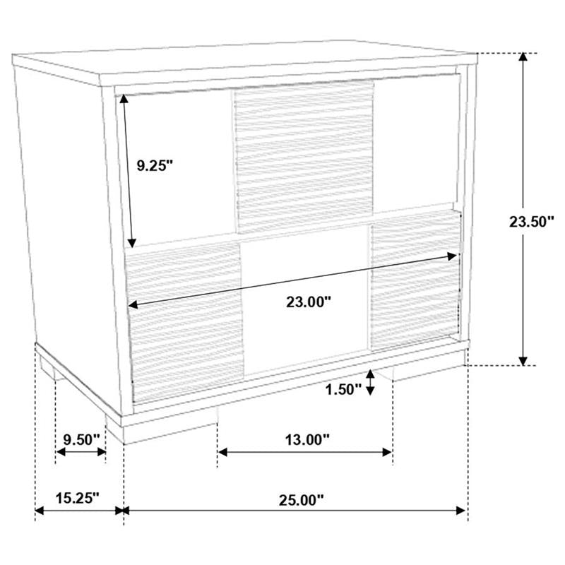 Blacktoft 4-piece Eastern King Panel Bedroom Set Black (207101KE-S4)