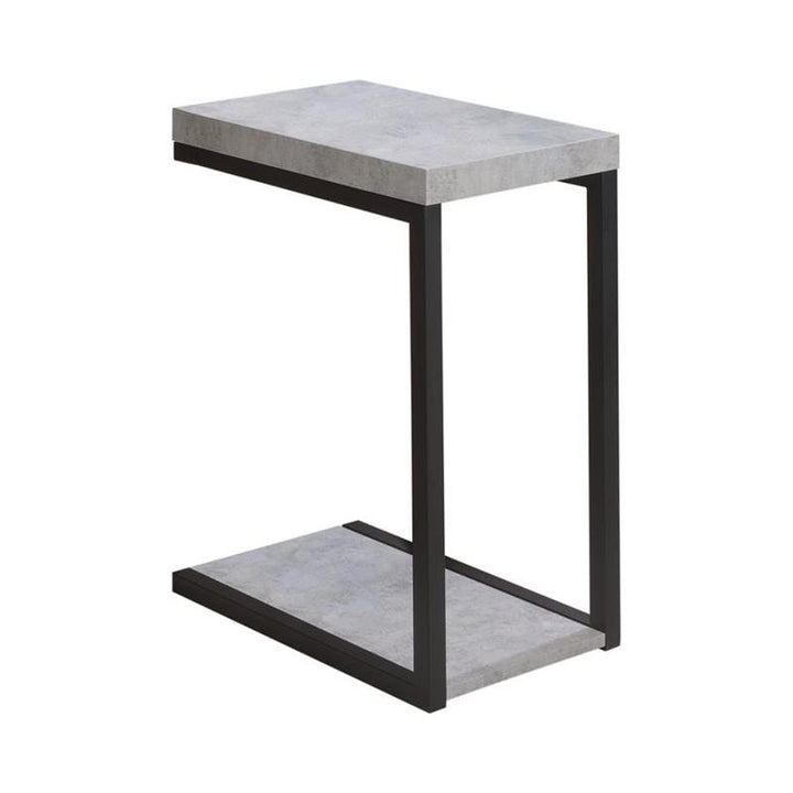 Beck Accent Table Cement and Black (902933)