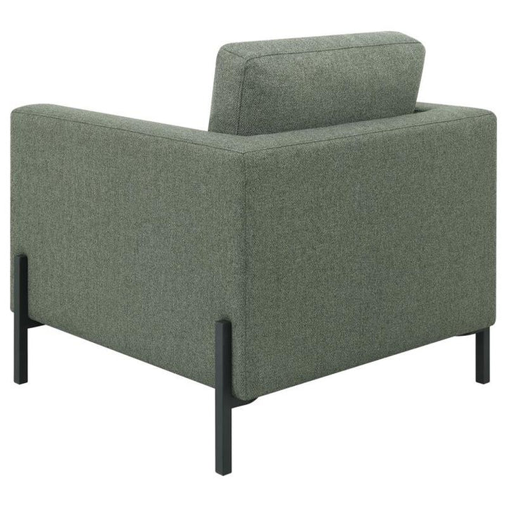 Tilly Upholstered Track Arms Chair Sage (509906)