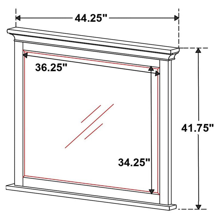 Franco Storage Platform Bedroom Set (200971KW-S5)