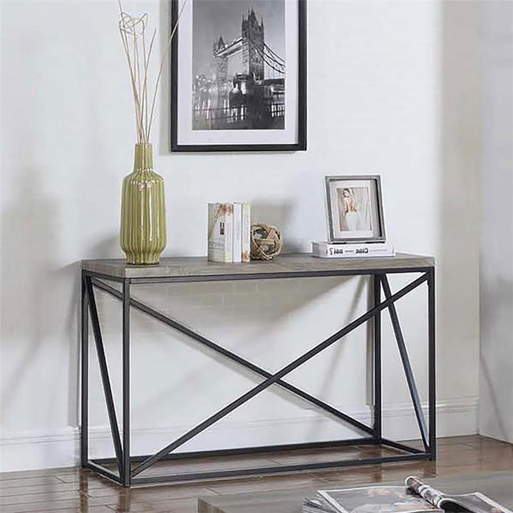 Birdie Rectangular Sofa Table Sonoma Grey (705619)