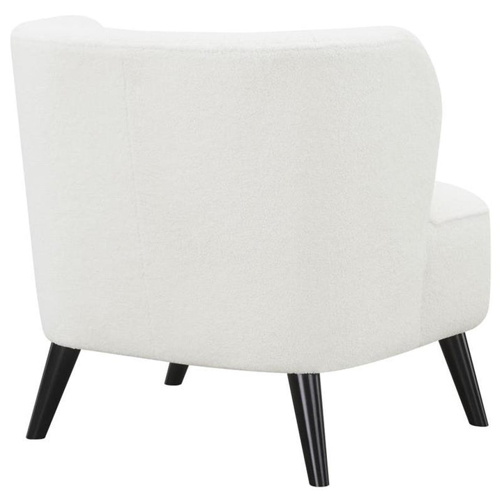 Alonzo Upholstered Track Arms Accent Chair Natural (905676)