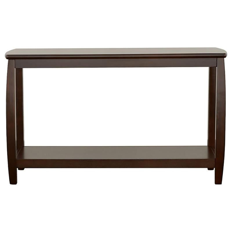 Dixon Rectangular Sofa Table with Lower Shelf Espresso (701079)