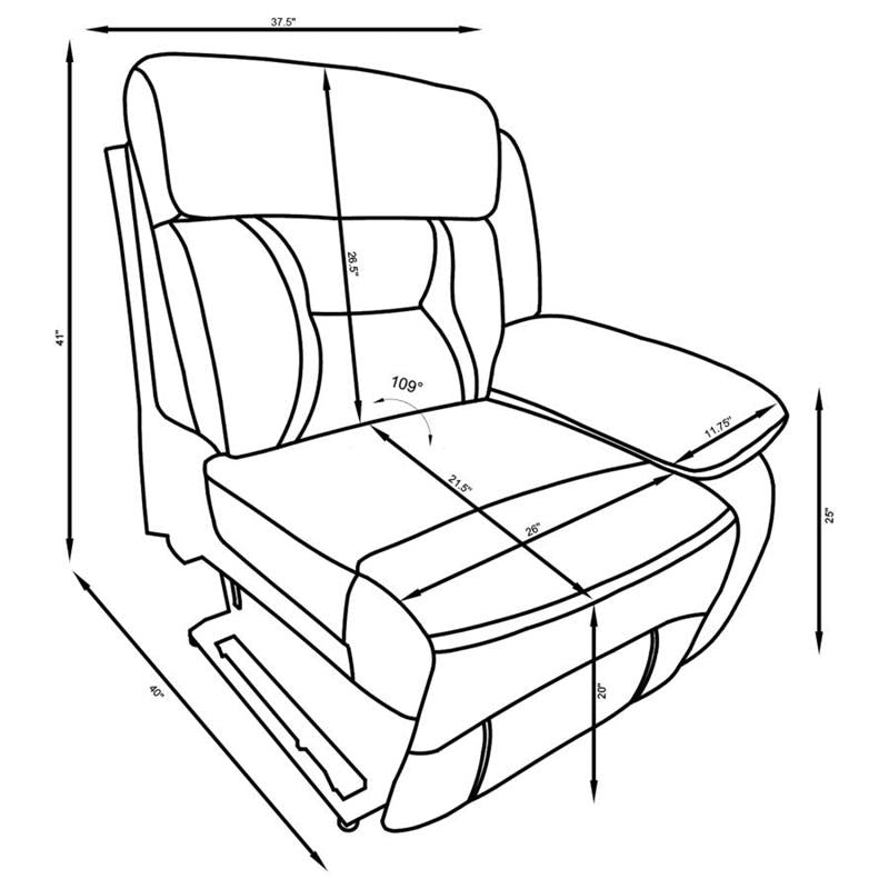 RAF POWER RECLINER (600370B3)