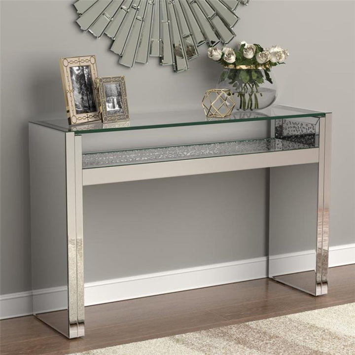 Edna 1-shelf Console Table Silver (951766)