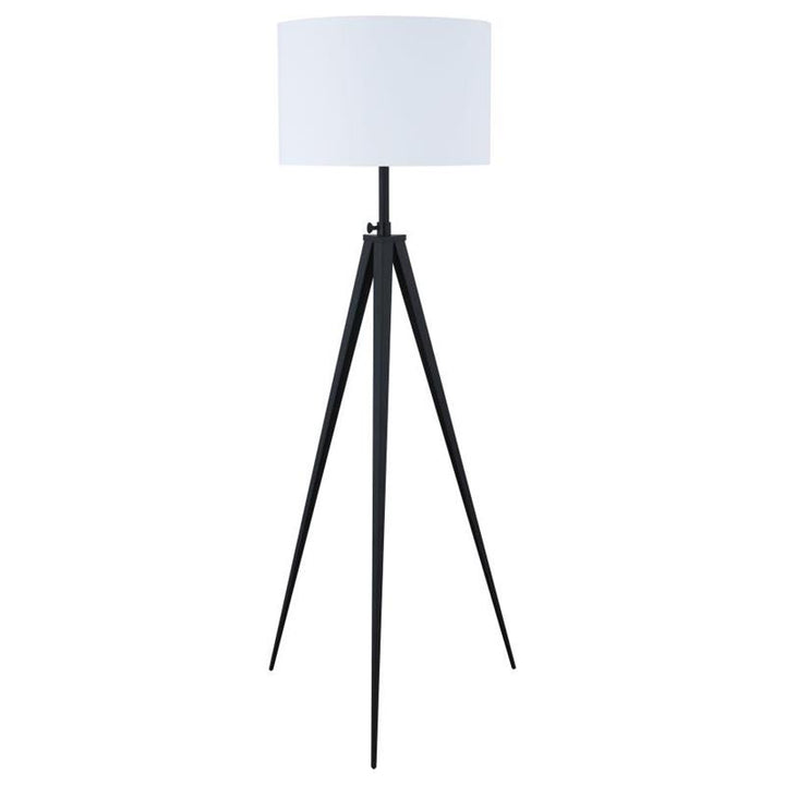 Harrington Tripod Legs Floor Lamp White and Black (920074)