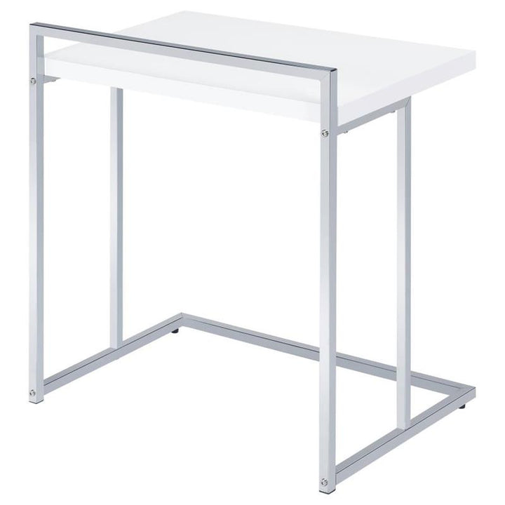 Dani Rectangular Snack Table with Metal Base (936118)