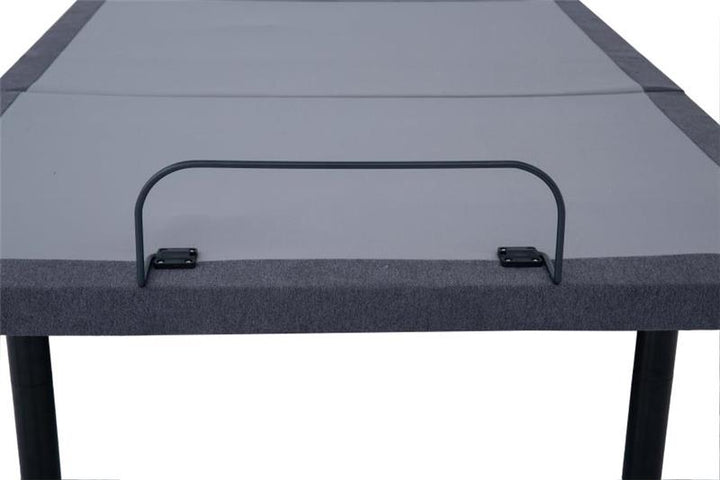 Clara Full Adjustable Bed Base Grey and Black (350131F)