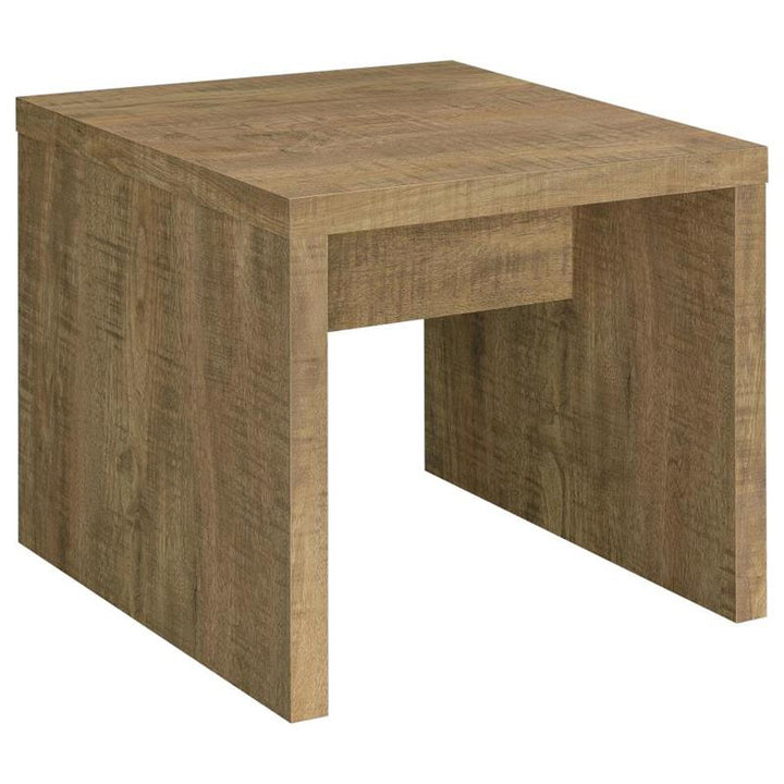 Lynette Square Engineered Wood End Table Mango (704127)