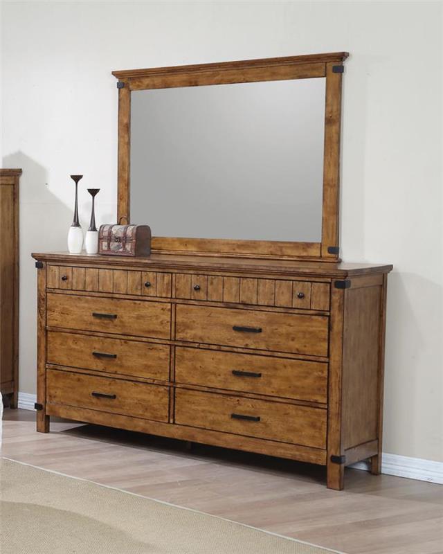 Brenner 8-drawer Dresser Rustic Honey (205263)