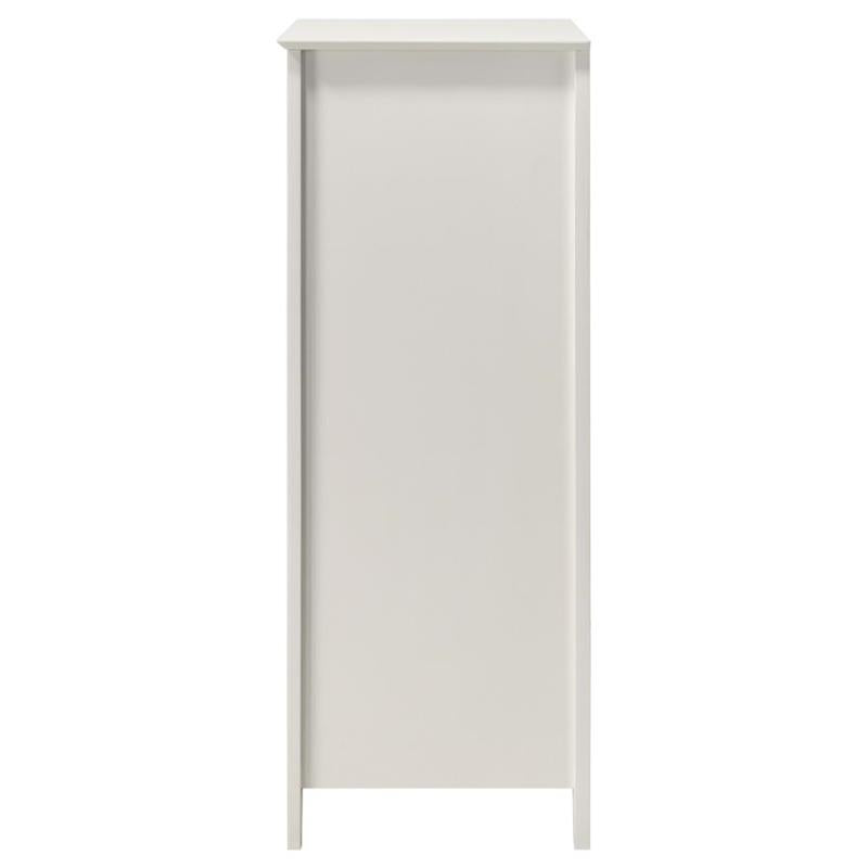 Selena 5-drawer Chest Cream White (400235)