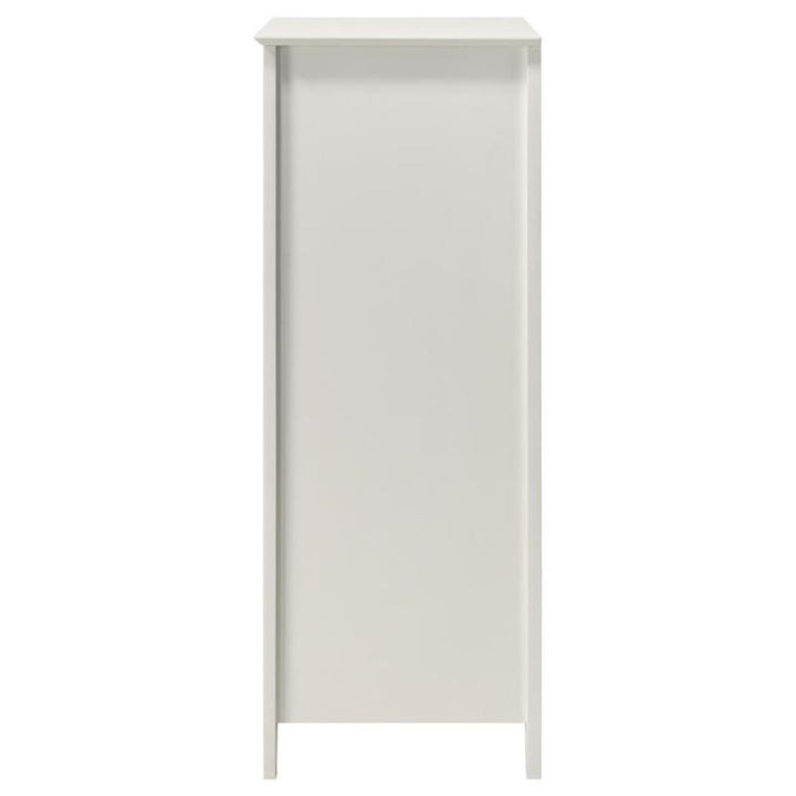 Selena 5-drawer Chest Cream White (400235)