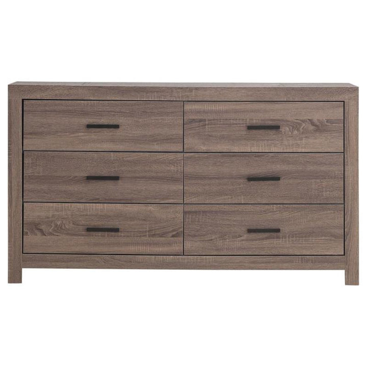 Brantford 4-piece Queen Storage Bedroom Set Barrel Oak (207040Q-S4)