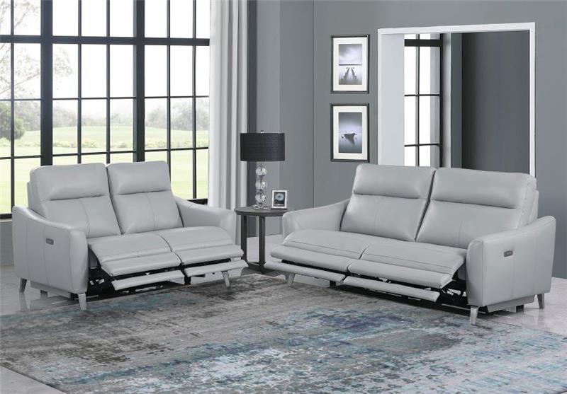 Derek Upholstered Power Living Room Set (602501P-S2)