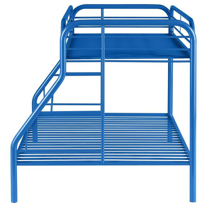 Morgan Twin Over Full Bunk Bed Blue (2258B)