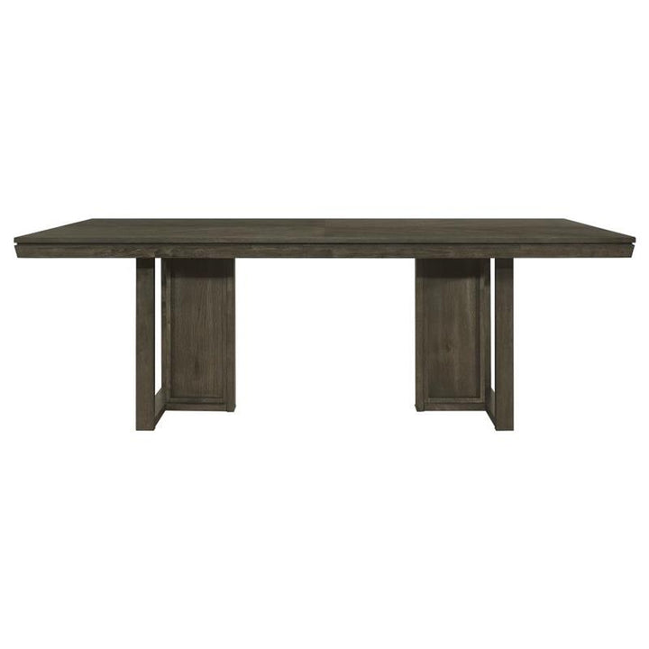 Kelly Rectangular Dining Table Dark Grey (107961)