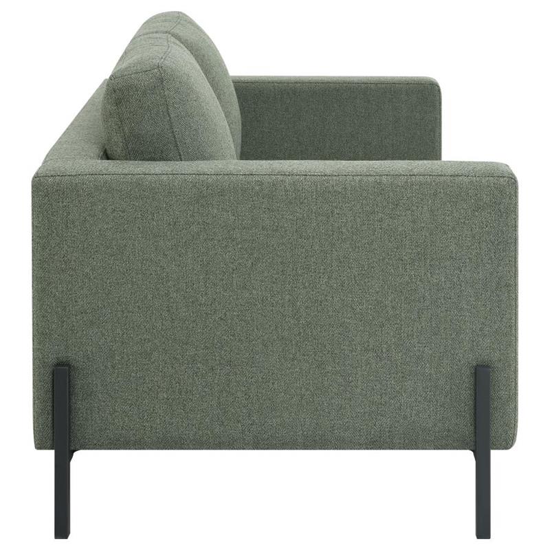 Tilly 2-piece Upholstered Track Arms Sofa Set Sage (509904-S2)