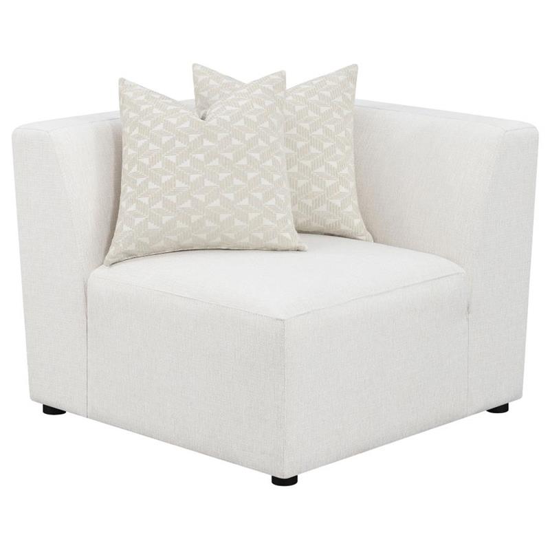 Freddie 6-piece Upholstered Modular Sectional Pearl (551641-SETR)