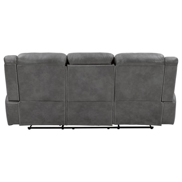 Conrad Upholstered Motion Sofa Cool Grey (650354)