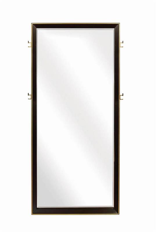 Durango Floor Dresser Mirror Smoked Peppercorn (223270)